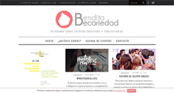 Desktop Screenshot of benditabecariedad.com