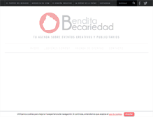 Tablet Screenshot of benditabecariedad.com